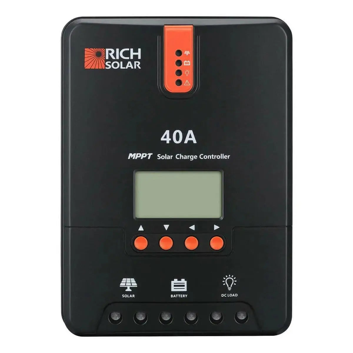 Rich Solar 40 Amp MPPT Solar Charge Controller.