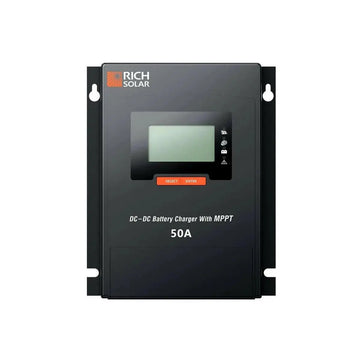 Rich Solar 50 A DC to DC Lithium Battery Alternator Charger with MPPT.