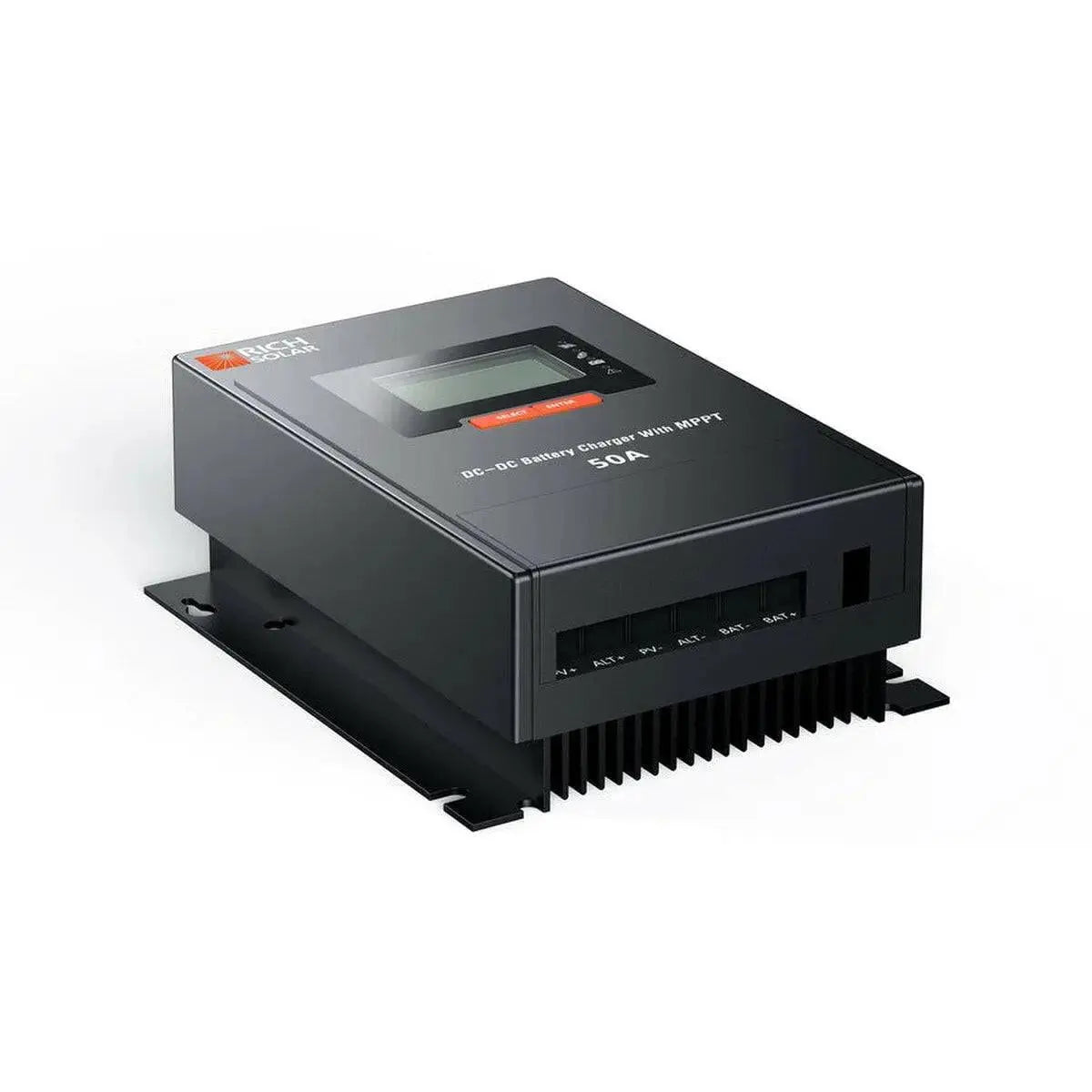Rich Solar 50 A DC to DC Lithium Battery Alternator Charger with MPPT.