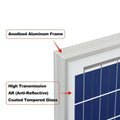 Rich Solar MEGA 50 Watt Solar Panel Poly.