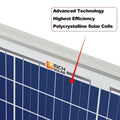 Rich Solar MEGA 50 Watt Solar Panel Poly.