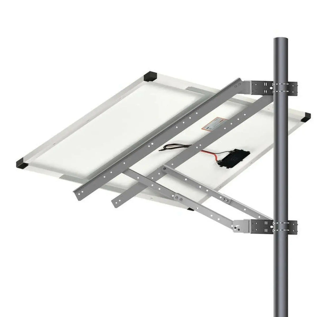 Rich Solar Side Pole Mounts for One Panel.