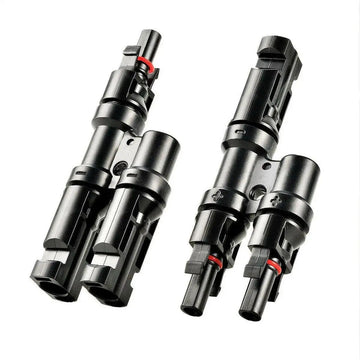 Rich Solar 30 A 2 to 1 Y-Branch Parallel Connector.