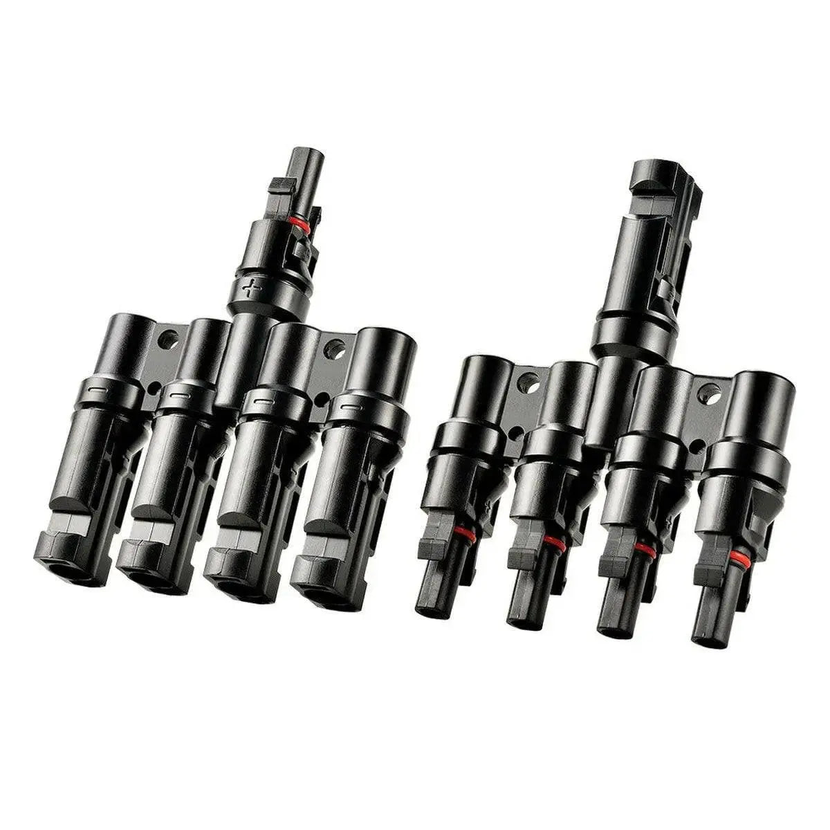 Rich Solar 30 A 4 to 1 Y-Branch Parallel Connector.