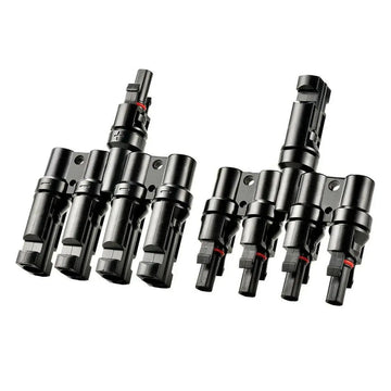 Rich Solar 30 A 4 to 1 Y-Branch Parallel Connector.