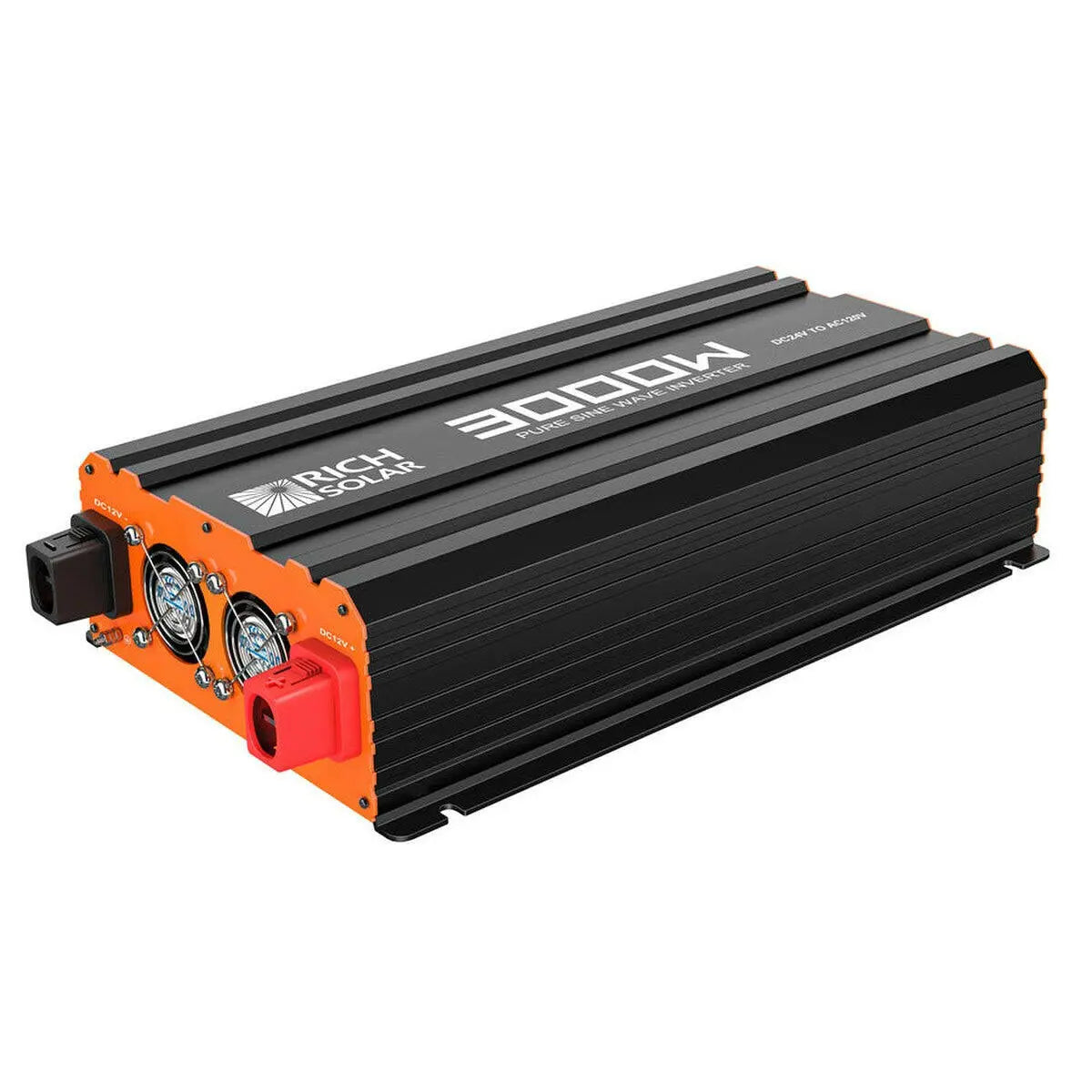 Rich Solar 3000 Watt 24 Volt Industrial Pure Sine Wave Inverter.