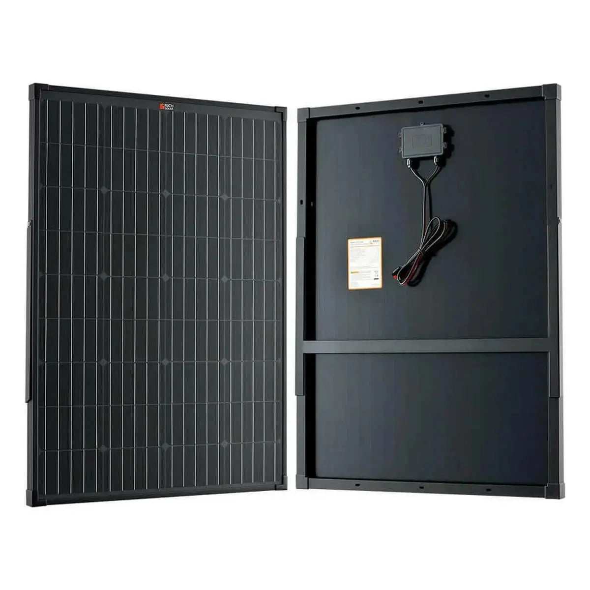 Rich Solar MEGA 100 Watt Portable Solar Panel Black.