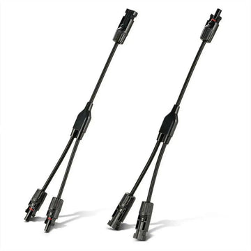 Rich Solar Y Branch Parallel Adapters 2 to 1.