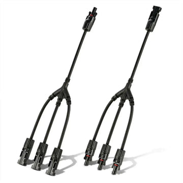 Rich Solar Y Branch Parallel Adapters 3 to 1.