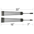 Rich Solar Y Branch Parallel Adapters 4 to 1.
