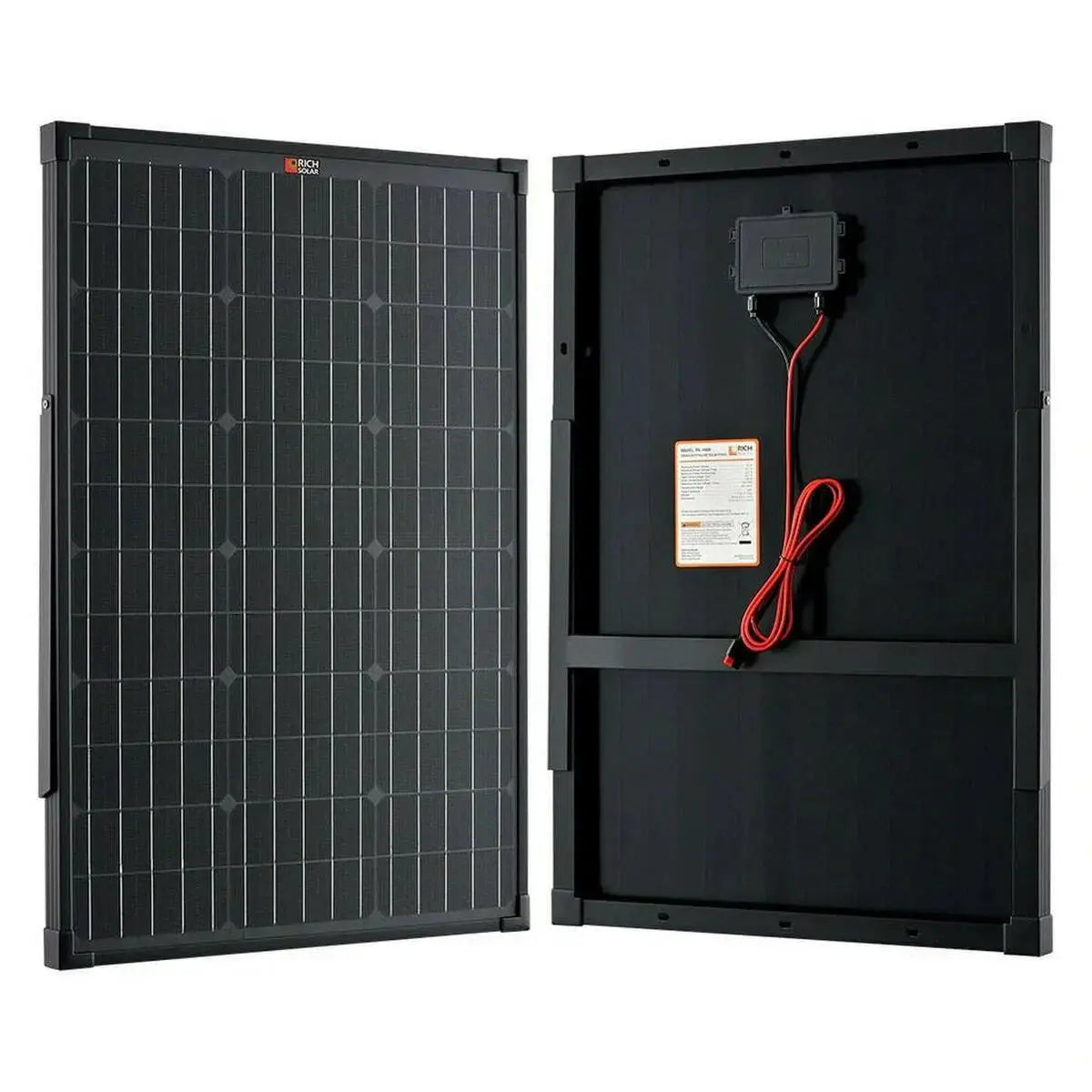 Rich Solar MEGA 60 Watt Portable Solar Panel Black.
