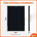 Rich Solar MEGA 60 Watt Portable Solar Panel.
