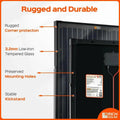 Rich Solar MEGA 60 Watt Portable Solar Panel Black.