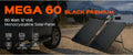 Rich Solar MEGA 60 Watt Portable Solar Panel Black.