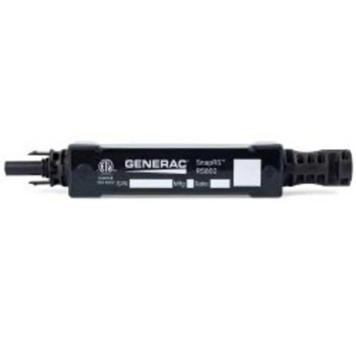 Generac SnapRS™ 15 A Inline Rapid Shutdown Disconnect Switch for PV Link Optimizers.