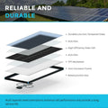 Renogy RSP Series 100 W Monocrystalline Solar Panel.