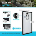 Renogy RSP Series 100 W Monocrystalline Solar Panel.