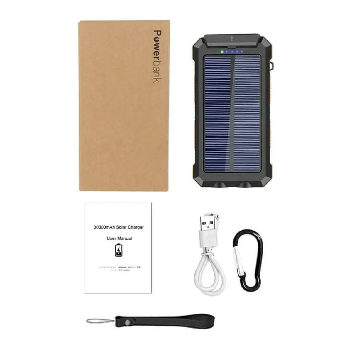 Durecopow 30000 mAh Solar Charger.