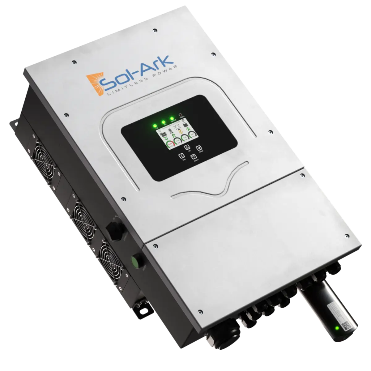 Sol-Ark 8000 W Grid-Tie Battery-Based Solar Hybrid Inverter with EMP Hardening Protection Sol-Ark