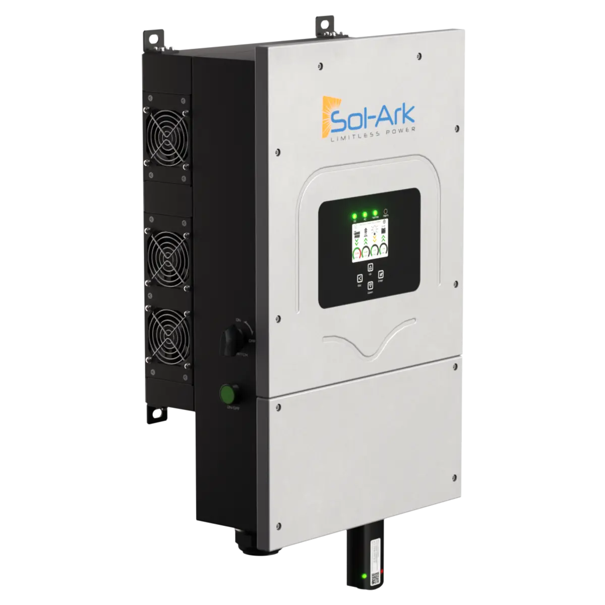 Sol-Ark 8000 W Grid-Tie Battery-Based Solar Hybrid Inverter with EMP Hardening Protection Sol-Ark
