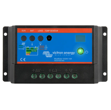 Victron Energy BlueSolar PWM-Light Charge Controller 12/24V-10A.
