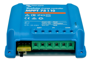 Victron Energy BlueSolar 75/10 MPPT Solar Charge Controller - Retail.