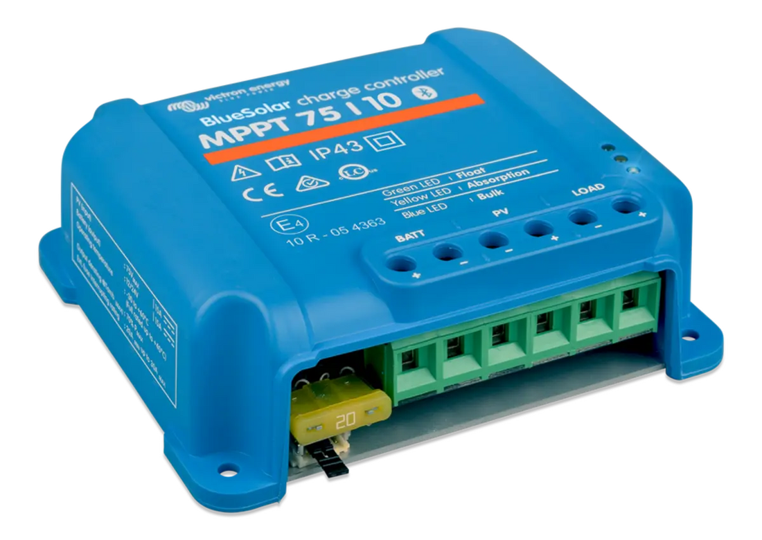 Victron Energy BlueSolar 75/10 MPPT Solar Charge Controller - Retail.