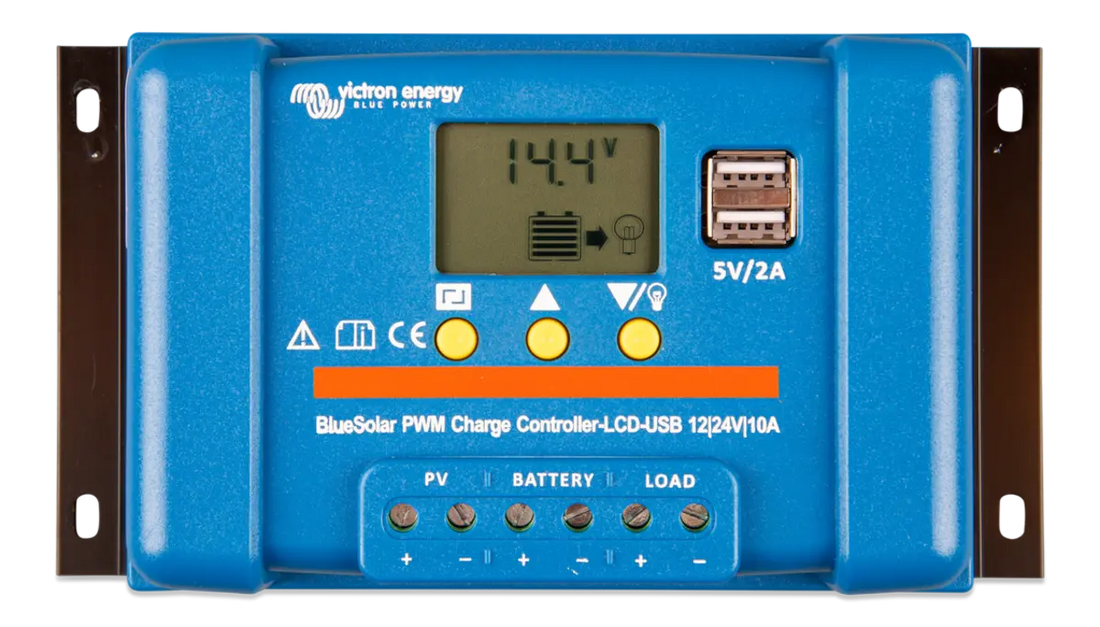 Victron Energy BlueSolar PWM-LCD&USB 12/24V-10A.