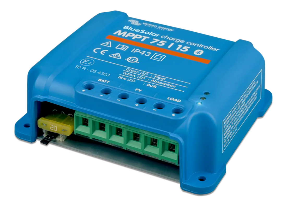 Victron Energy BlueSolar 75/15 MPPT Solar Charge Controller - Retail.