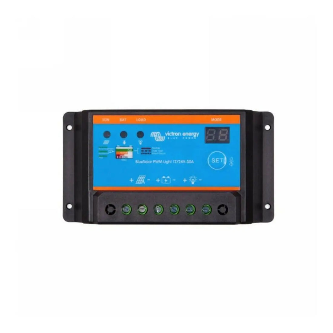 Victron Energy BlueSolar PWM-Light Charge Controller 12/24V-30A.