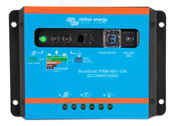 Victron Energy BlueSolar PWM-Light Charge Controller 48V-10A.