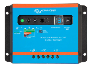 Victron Energy BlueSolar PWM-Light Charge Controller 48V-30A.