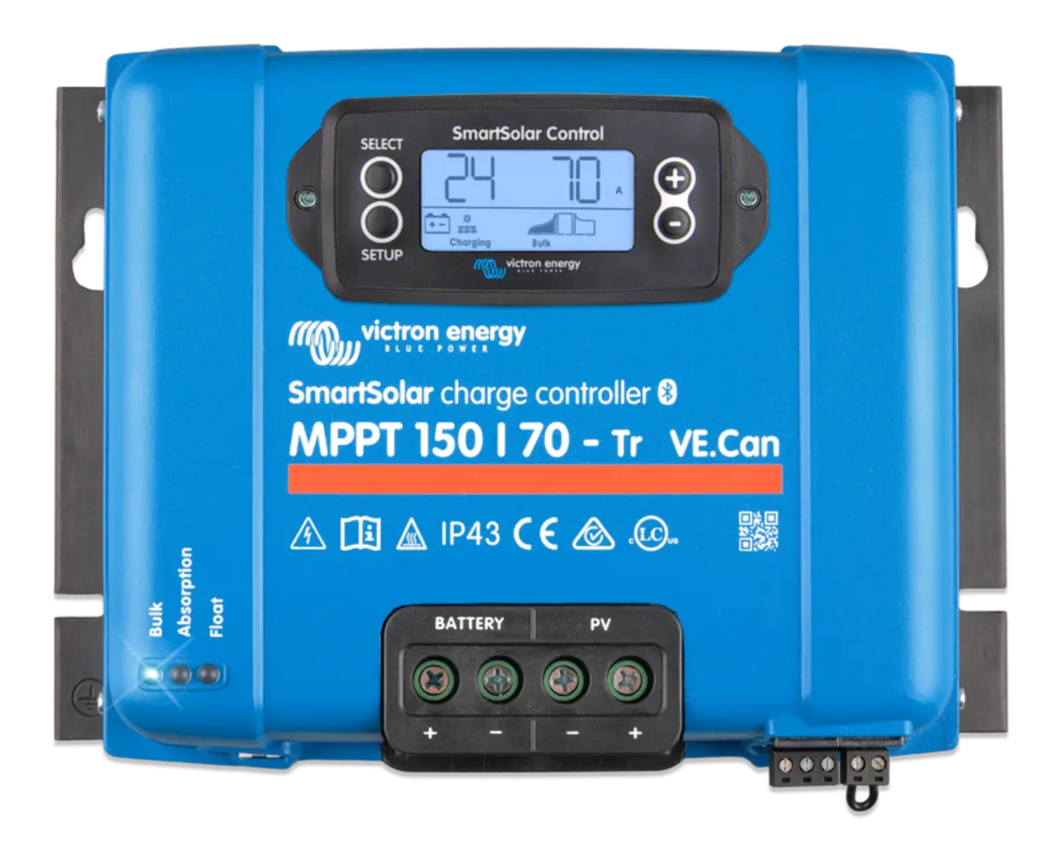 Victron Energy SmartSolar 150/70-Tr VE.Can MPPT Solar Charge Controller.