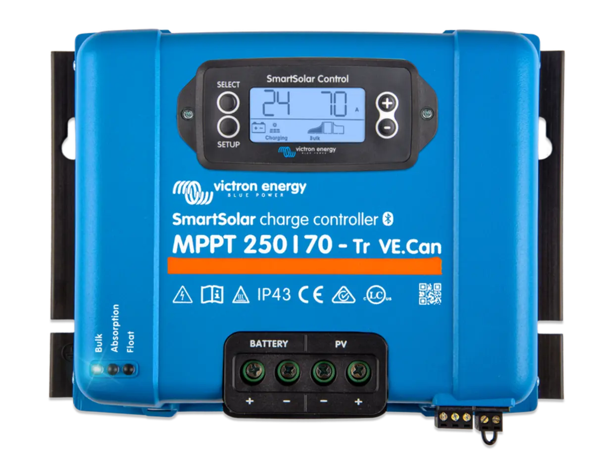 Victron Energy SmartSolar 250/70-Tr VE.Can MPPT Solar Charge Controller.