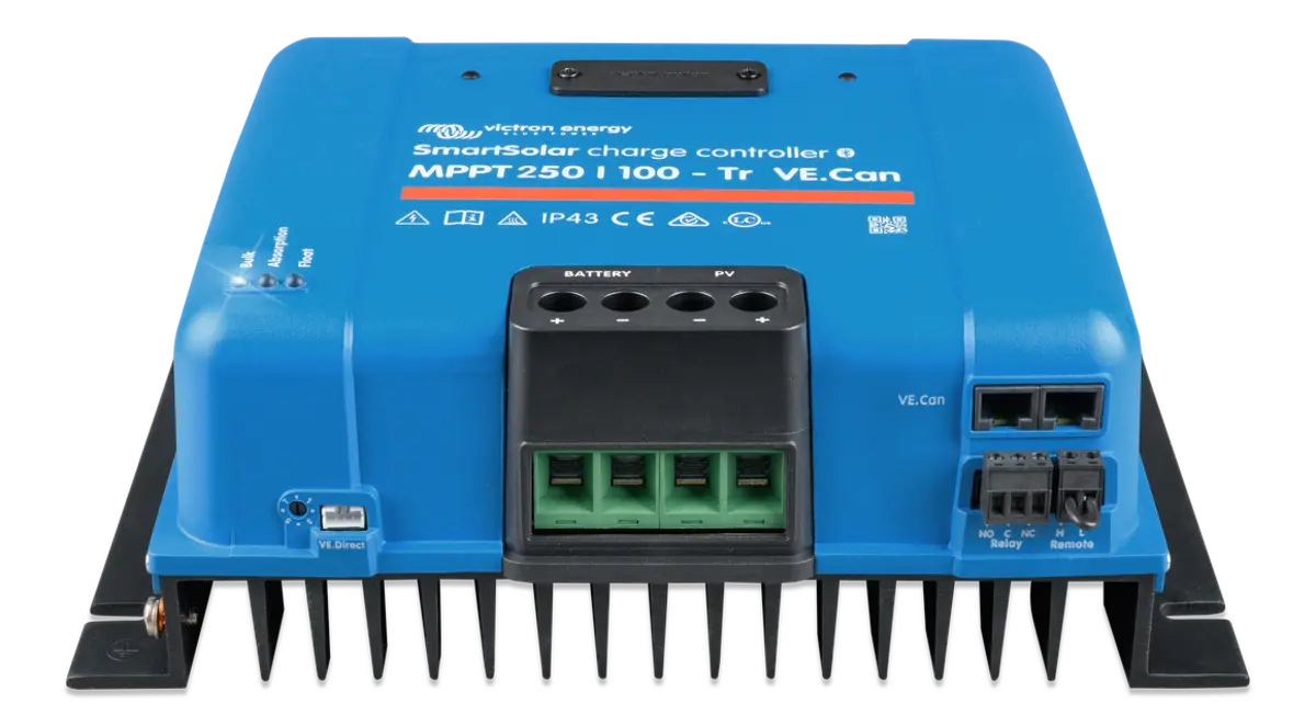 Victron Energy SmartSolar 250/100-Tr VE.Can MPPT Solar Charge Controller.