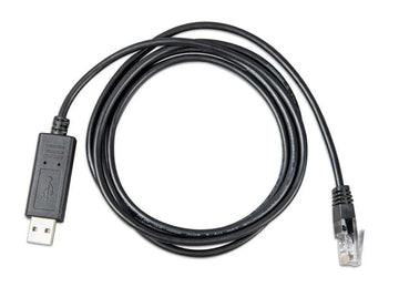 Victron Energy BlueSolar PWM-Pro to USB interface cable.