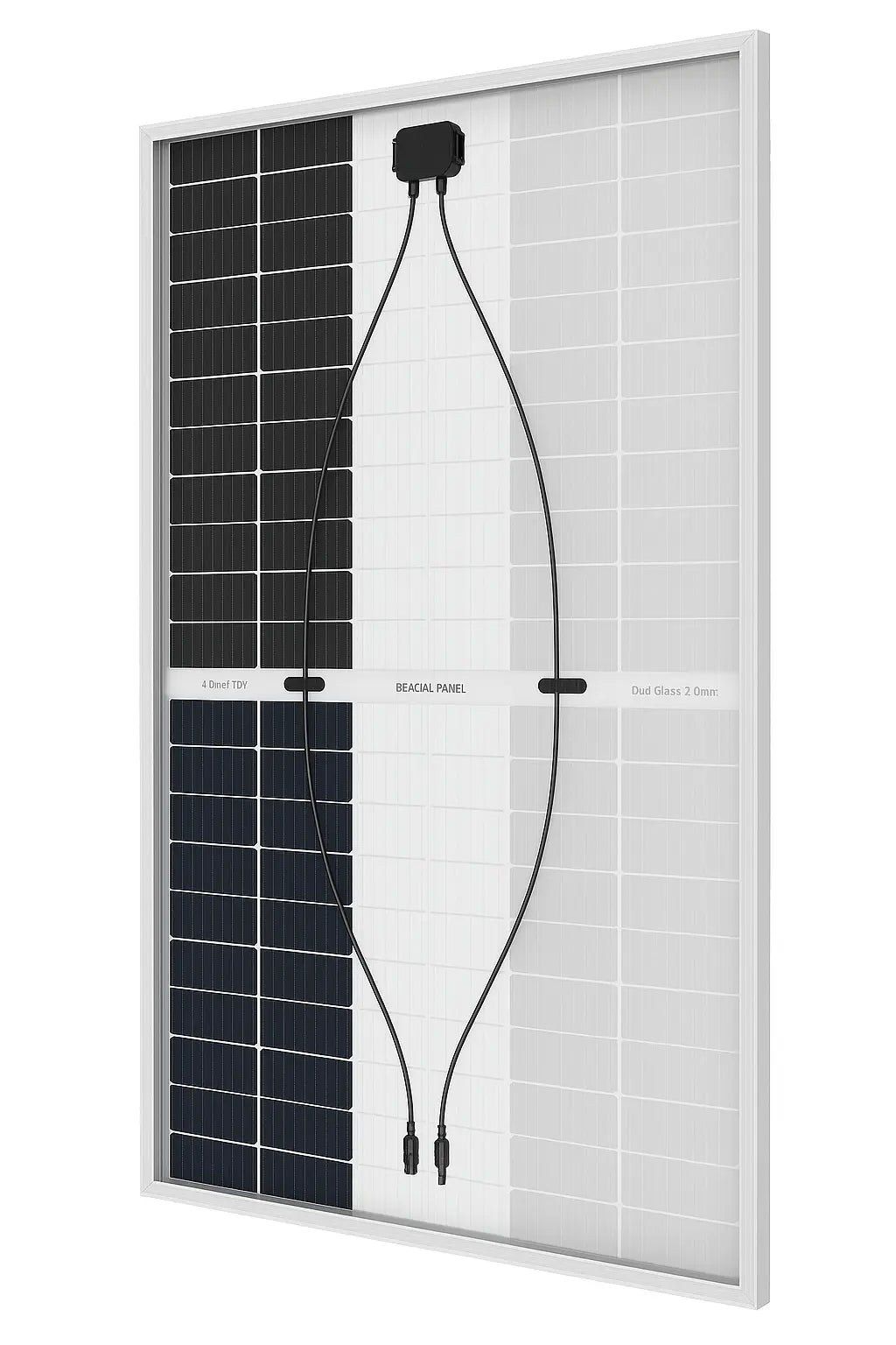Solarever USA 470W All Black Bifacial Solar Panel – N-Type, Dual Glass, 96 Cells Solarever