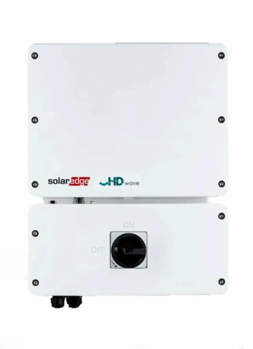 SolarEdge Single Phase Home Hub Inverter with RGM Consumption Meter & HD Wave Technology.
