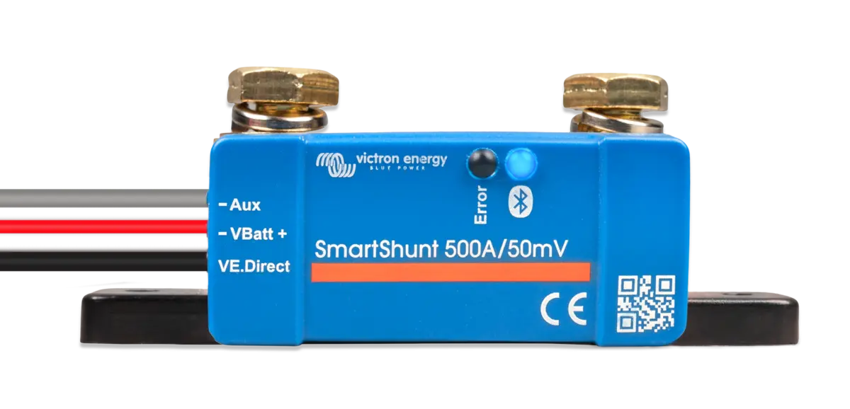 Victron SmartShunt 500A/50mV (SKU Part Number SHU050150050).