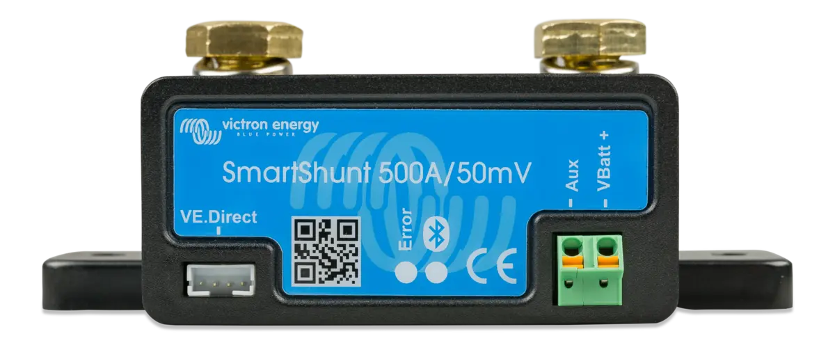 Victron SmartShunt 500A/50mV (SKU Part Number SHU050150050).