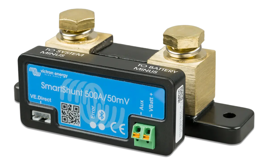 Victron SmartShunt 500A/50mV (SKU Part Number SHU050150050).