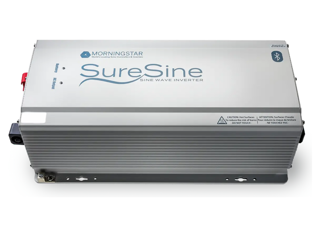 Morningstar Professional/SureSine 1000 48 V Pure Sine Wave Inverter with Hard-Wired AC Output.