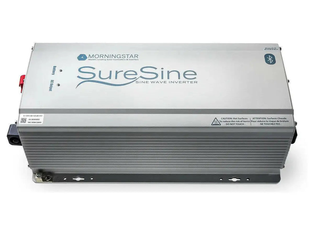Morningstar Professional/SureSine 1250 48 V Pure Sine Wave Inverter with Hard-Wired AC Output.
