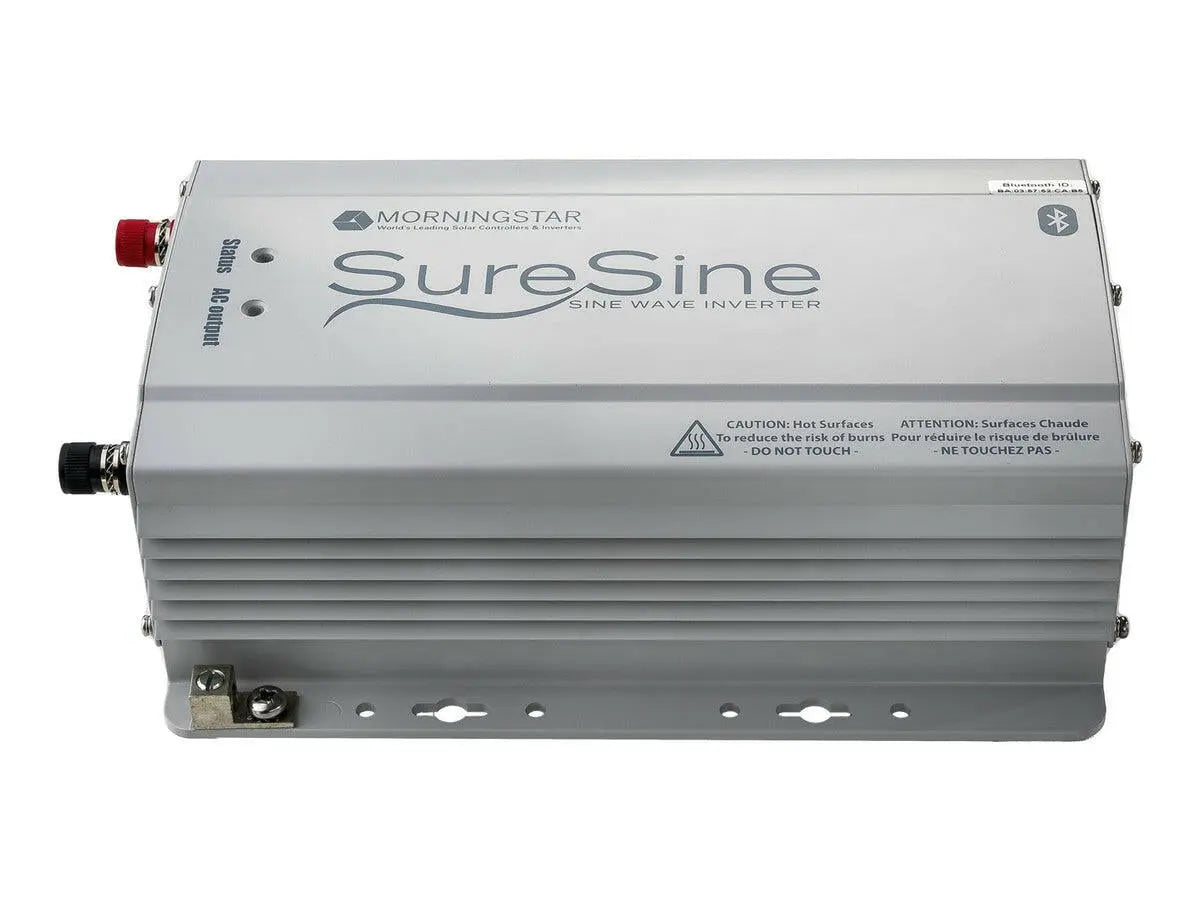 Morningstar Professional/SureSine 150 24 V Pure Sine Wave Inverter with North America Type B Receptacle.
