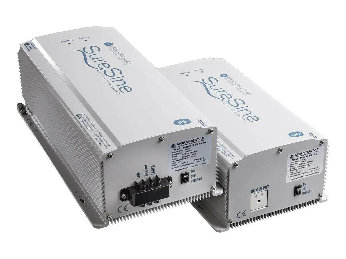 Morningstar Professional/SureSine 700 12 V Pure Sine Wave Inverter with North America Type B Receptacle.