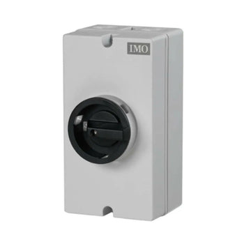 IMO Enclosed DC Switch IP66, 45A 600VDC 4 Pole (SKU Part Number SI25-PEL64R-4).