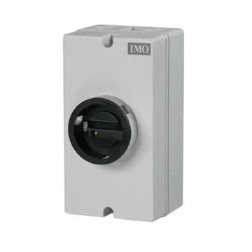 IMO Enclosed DC Switch IP66, 32A 600VDC (SKU Part Number SI32-PEL64R-2)