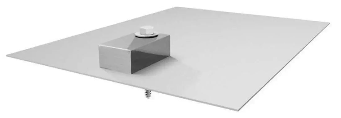 Quick Mount PV QMCC-A-12 Mill Comp Shingle Flashing.