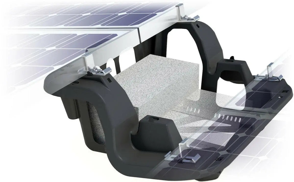 IronRidge BX-5D-P1 5° Chassis.