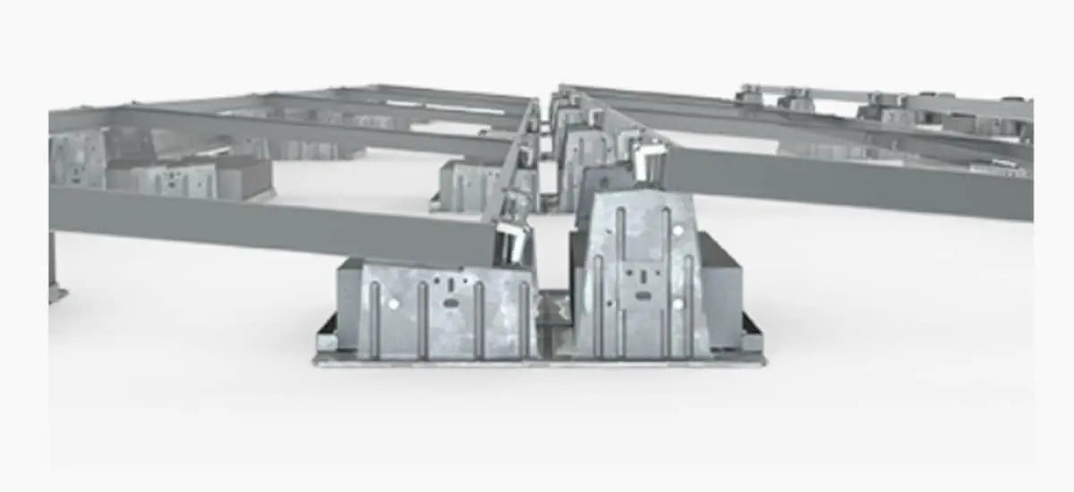 Unirac RoofMount 310800 RM5 Ballast Bay.